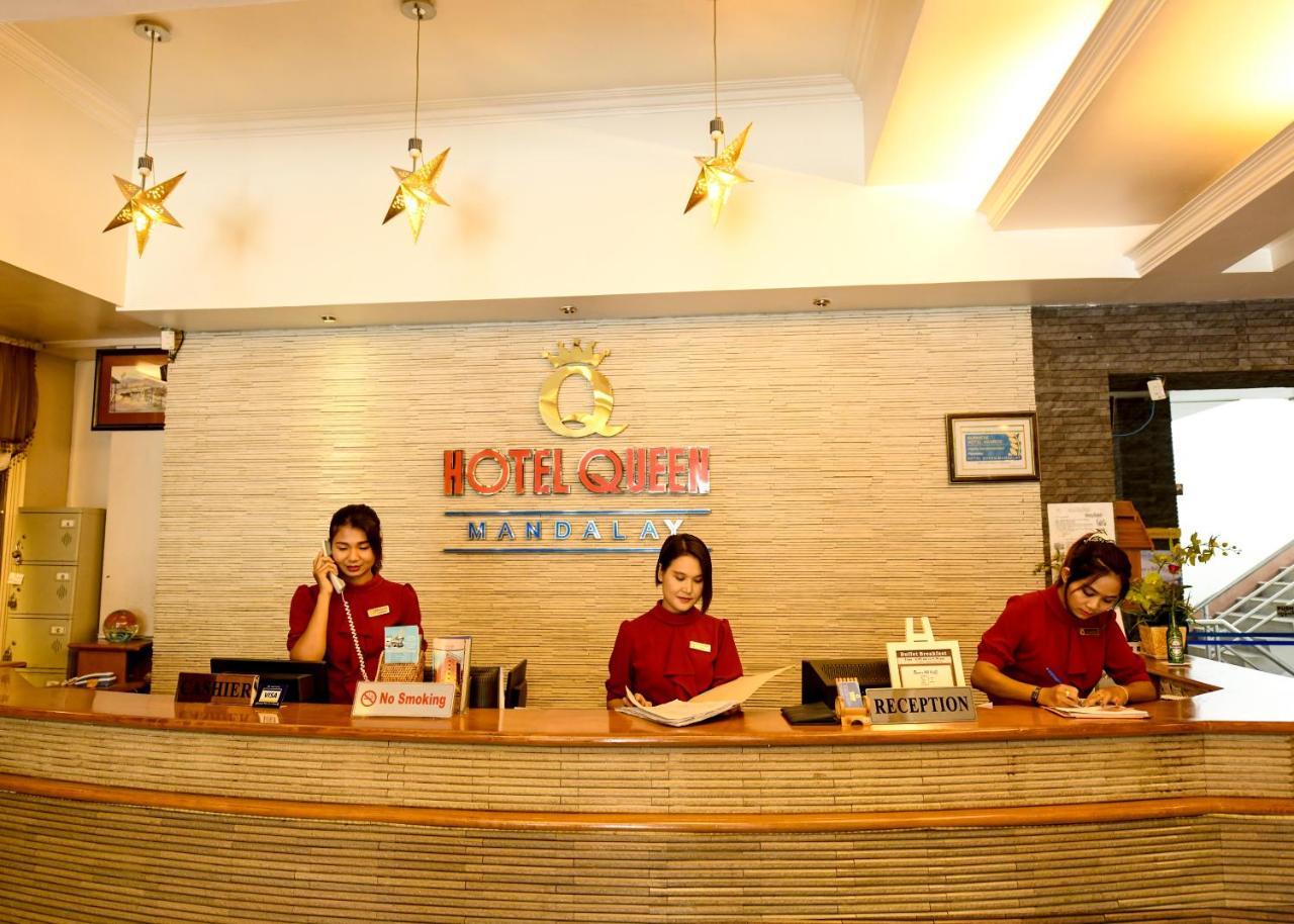 Hotel Queen Mandalay Exteriör bild